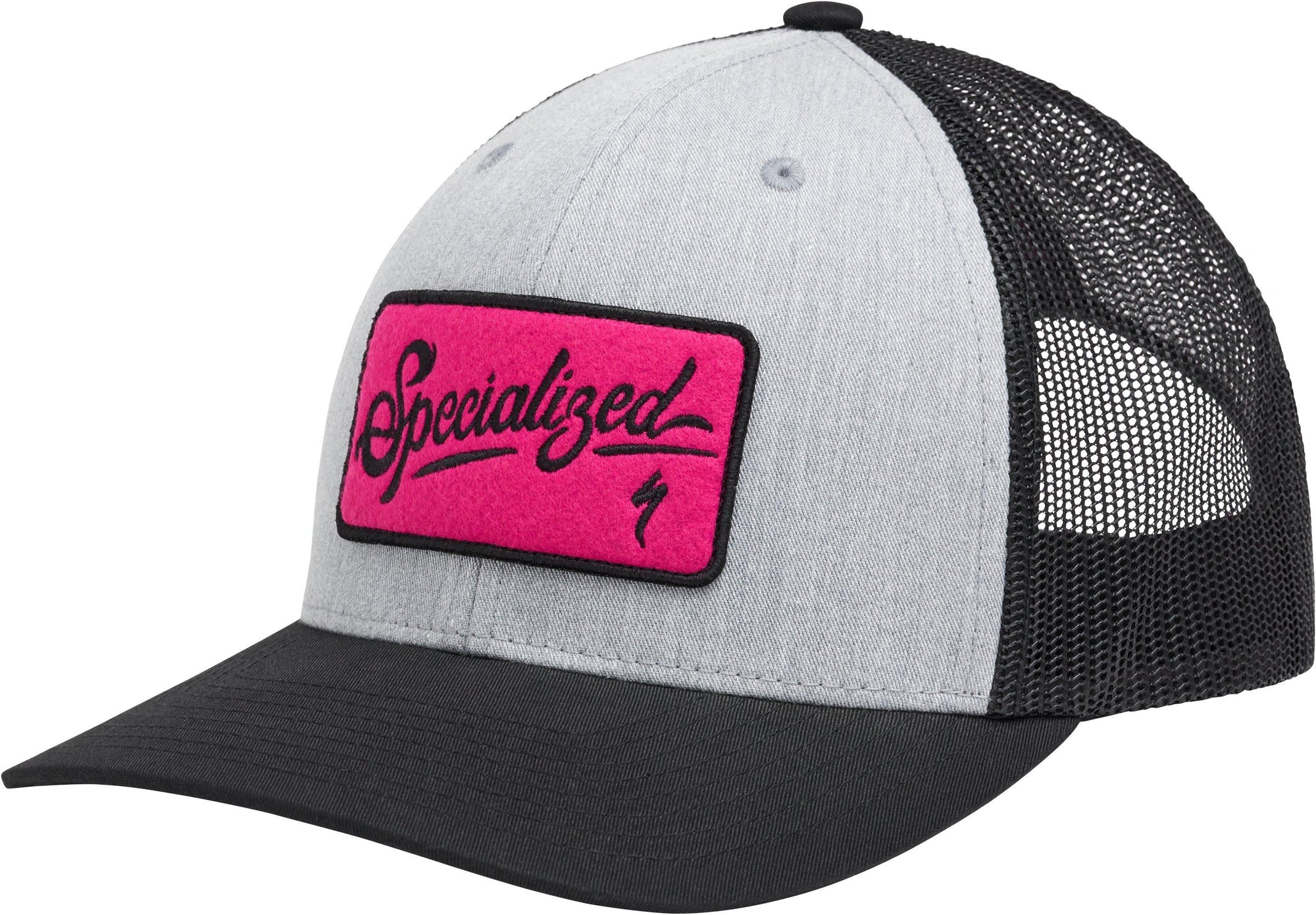 Heather Gray/Black/Bright Pink