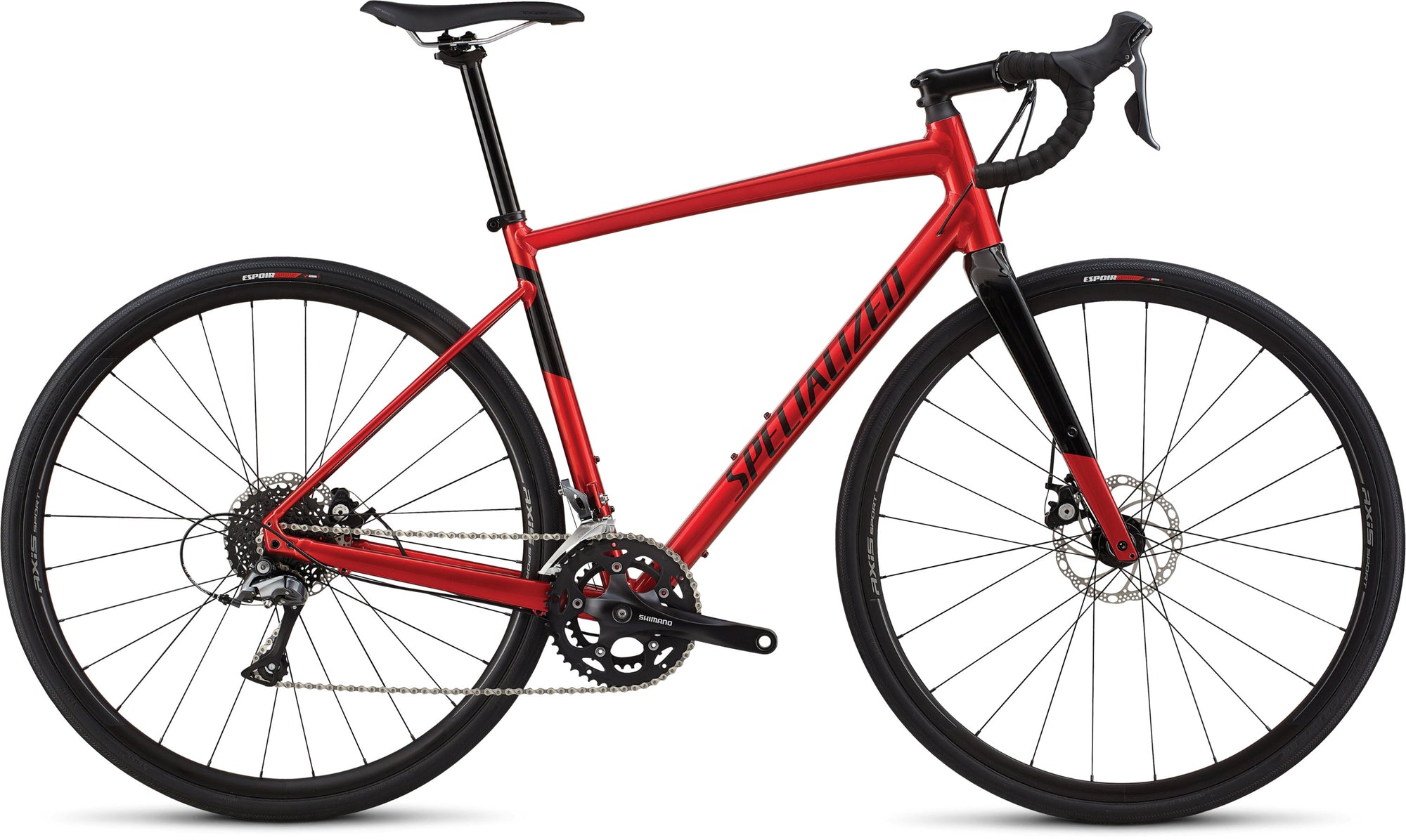 Gloss Candy Red/Tarmac Black