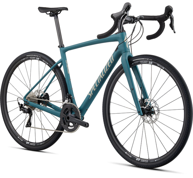 Satin Dusty Turquoise/Taupe-White Mountains/Pearl Clean